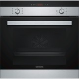 Siemens iQ100 HB113FBS1 horno 66 L A Negro, Acero inoxidable acero fino/Negro, Medio, Horno eléctrico, 66 L, 66 L, 50 - 270 °C, Integrado