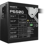 GIGABYTE GP-P650G, Fuente de alimentación de PC 