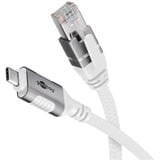 goobay 74165, Adaptador de red blanco