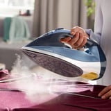 Philips DST7020/20, Plancha a vapor azul oscuro/Celeste