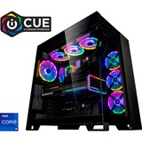 ALTERNATE AGP-iCUE-INT-015, Gaming-PC negro/Transparente