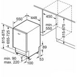 Neff S853HKX14E, Lavavajillas 