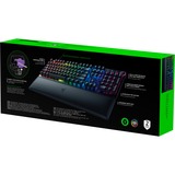 Razer RZ03-03931000-R3G1 teclado USB QWERTZ Alemán Negro, Teclado para gaming negro, Completo (100%), USB, Interruptor mecánico, QWERTZ, LED RGB, Negro