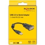 DeLOCK 64276, Adaptador negro