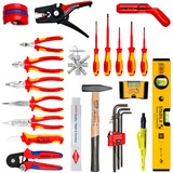 KNIPEX 00 21 50 E, Kit de herramientas negro