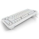 Sharkoon 4044951041817, Teclado para gaming blanco