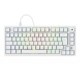 Sharkoon SKILLER SGK25, Teclado para gaming blanco