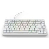 Sharkoon SKILLER SGK25, Teclado para gaming blanco