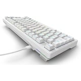 Sharkoon SKILLER SGK25, Teclado para gaming blanco