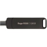 Patriot PE128GR550DSAD, Lápiz USB negro