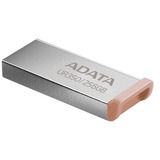 ADATA UR350-256G-RSR/BG, Lápiz USB níquel/Marrón