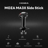 MOZA MA3X Side Stick, Palanca de mando negro