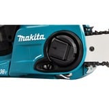 Makita DUC353Z motosierra Negro, Azul azul/Negro, 35 cm, 20 m/s, 76,2 / 8 mm (3 / 8"), Negro, Azul, 0,2 L, Batería