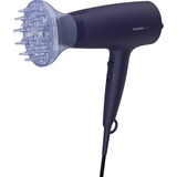 Philips BHD360/20, Secador de pelo negro/Celeste