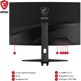 MSI MAG 321CUP, Monitor de gaming negro