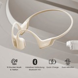 Shokz OpenRun Pro Mini, Auriculares beige