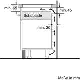 Bosch PXV845HC1E, Calentador autárquico negro/Acero fino