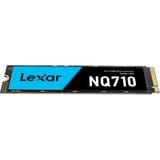 Lexar LNQ710X500G-RNNNG, Unidad de estado sólido negro/Azul