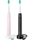 Philips HX3675/15, Cepillo de dientes eléctrico negro/Rosa