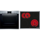 Bosch HEA513BR2, Juego de cocina acero fino/Gris