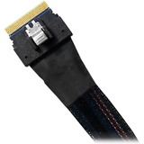 Icy Dock MB306L-B, Cable negro