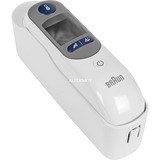 Braun IRT6525WE, ThermoScan 7+, Termómetro para la fiebre blanco/Azul