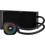 Corsair iCUE LINK TITAN 280 RX RGB, Refrigeración por agua negro