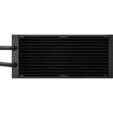 Corsair iCUE LINK TITAN 280 RX RGB, Refrigeración por agua negro