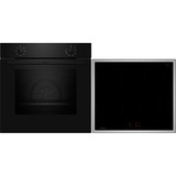 Neff BX16IB, Juego para horno negro/Acero fino