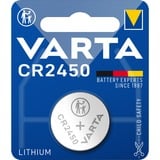 VARTA -CR2450 Pilas domésticas, Batería Batería de un solo uso, CR2450, Litio, 3 V, 1 pieza(s), 560 mAh