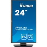 iiyama XUB2497HSU-B2, Monitor LED negro (mate)