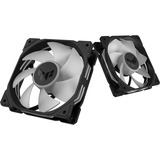 ASUS TUF GAMING TR120 ARGB, Ventilador negro/Transparente