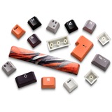 Sharkoon SKILLER SGK50 S3 Design Bundle D6, Conjunto naranja/Gris