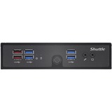 Shuttle XPC slim DS50U, Barebone negro