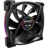 Montech AX120 PWM, Ventilador negro