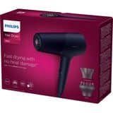 Philips BHD510/00, Secador de pelo azul oscuro