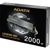 ADATA SLEG-860-2000GCS, Unidad de estado sólido 