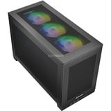 Sharkoon REBEL C20 ITX RGB, Cajas de torre negro