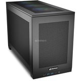 Sharkoon REBEL C20 ITX RGB, Cajas de torre negro