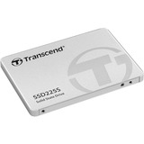 Transcend SSD225S 2 TB, Unidad de estado sólido plateado