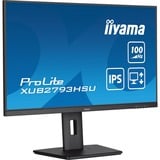 iiyama XUB2793HSU-B7, Monitor LED negro (mate)