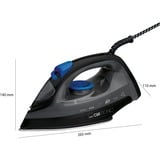 Clatronic DB 3703, Plancha a vapor negro/Azul