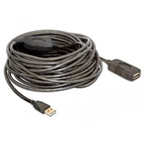 DeLOCK 82689, Cable alargador negro