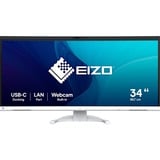 EIZO FlexScan EV3450XC, Monitor LED blanco