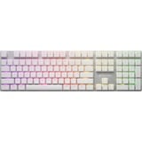 Sharkoon PureWriter RGB, Teclado para gaming blanco