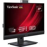 ViewSonic VG2757V-2K, Monitor LED negro (mate)/Gris