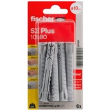 fischer SX Plus 10x80 K 6, 567854, Pasador gris claro