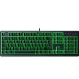 Razer Ornata V3 X teclado USB QWERTZ Alemán Negro, Teclado para gaming negro, Completo (100%), USB, Interruptor de membrana, QWERTZ, LED RGB, Negro