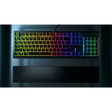 Razer Ornata V3 X teclado USB QWERTZ Alemán Negro, Teclado para gaming negro, Completo (100%), USB, Interruptor de membrana, QWERTZ, LED RGB, Negro