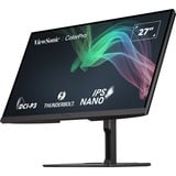 ViewSonic VP2776T-4K, Monitor LED negro (mate)